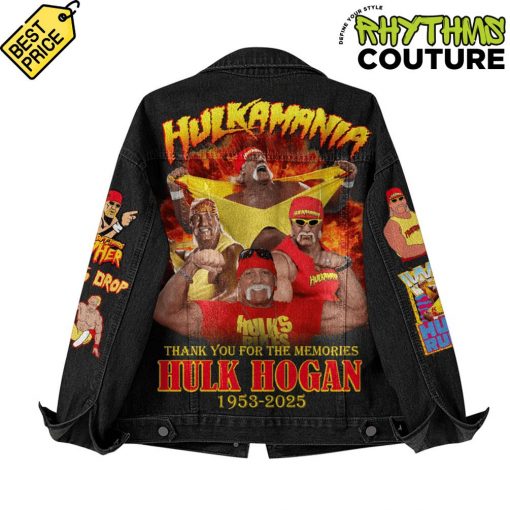 Hulk Hogan “Thank you for the Memories” Special Denim Jacket