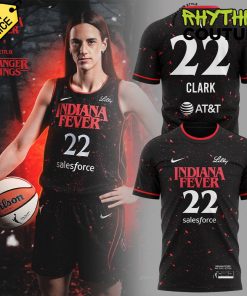 Indiana Fever #22 Caitlin Clark x Stranger Things Special Tee