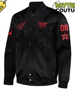 Indiana Fever Head Coach Stephanie White x Stranger Things Bomber Jacket