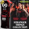 Indiana Fever x Stranger Things Rebel Swingman Limited Edition Black Basketball Jersey