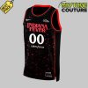Indiana Fever x Stranger Things Rebel Swingman Limited Edition Black Basketball Jersey 2