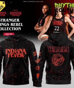 Indiana Fever x Stranger Things Rebel Swingman Limited Edition Hoodie