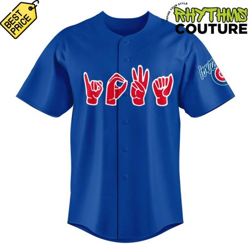 Iowa Cubs American Sign Language Night 2025 Limited Edition Baseball Jersey