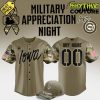 Iowa Cubs Military Appreciation Night 2025 Camo Baseball Jersey