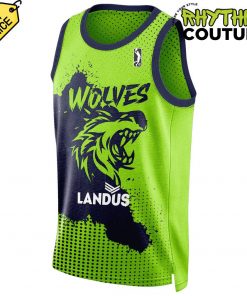 Iowa Wolves Los Lobos Specialty Basketball Jersey