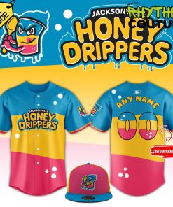 Jacksonville Jumbo Shrimp 2025 Honey Drippers Custom Jersey