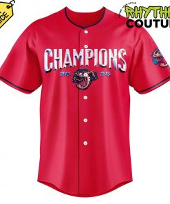 Jacksonville Jumbo Shrimp 2025 International League First Half Championship Baseball Jersey
