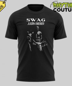 Justin Bieber New Album Swag Special Black Tee