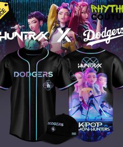 Los Angeles Dodgers x K-Pop Demon Hunters Movie Special Baseball Jersey