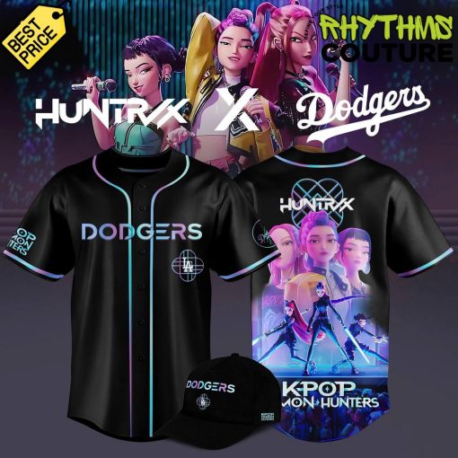 Los Angeles Dodgers x K-Pop Demon Hunters Movie Special Baseball Jersey
