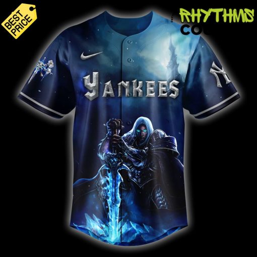 Los Angeles Dodgers x Warcraft “Wrath of the Lich King” Baseball Jersey