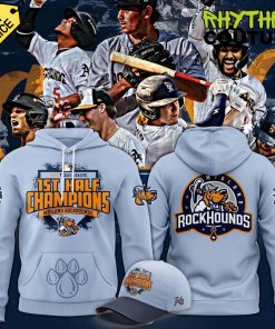 Midland RockHounds 1st Half Champions 2025 Texas League Hoodie