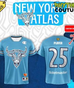 New York Atlas Indigenous Heritage Custom Foootbal Jersey