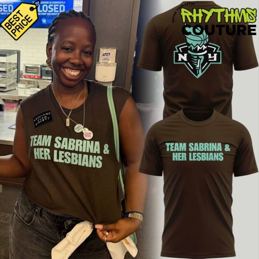 New York Liberty Team Sabrina & Her Lesbians Special Tee