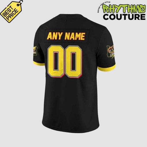 Oregon Lightning Special Black Football Jersey