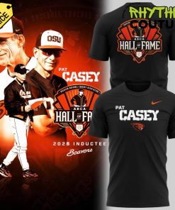 Oregon State Beavers New Coach Pat Casey ABCA Hall Of Fame T-Shirt