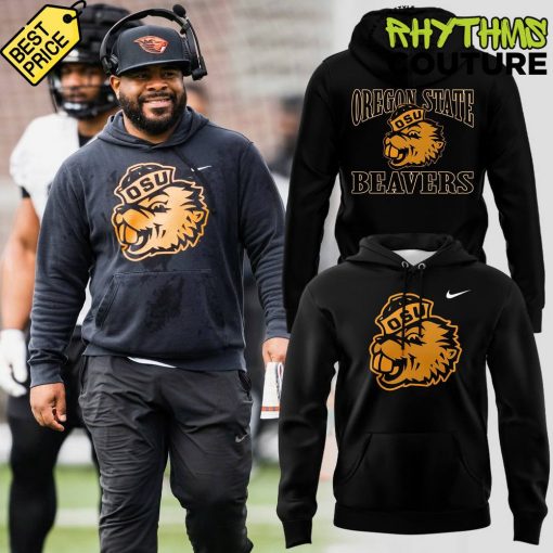 Oregon State Beavers New Coach Pickering Old Logo Hoodie