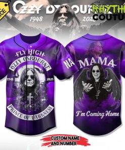 Ozzy Osbourne Prince of Darkness Custom Baseball Jersey