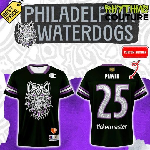 Philadelphia Waterdogs Indigenous Heritage Custom Foootbal Jersey
