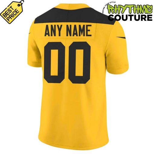 Pittsburgh Steelers 1994 Gold Throwback “Steel City Legacy” Custom Football Jersey
