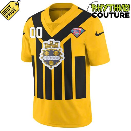 Pittsburgh Steelers 1994 Gold Throwback “Steel City Legacy” Custom Football Jersey