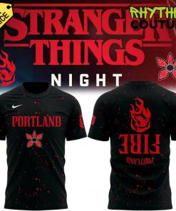 Portland Fire x Stranger Things Night Special Tee