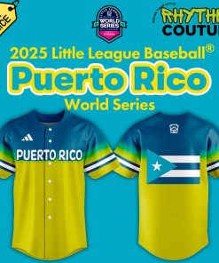 Puerto Rico 2025 Little League Baseball World Series Replica Jersey