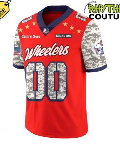 Quad City Steamwheelers x 2025 Military Appreciation Night Custom Football Jersey