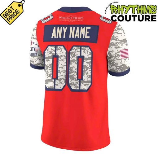 Quad City Steamwheelers x 2025 Military Appreciation Night Custom Football Jersey