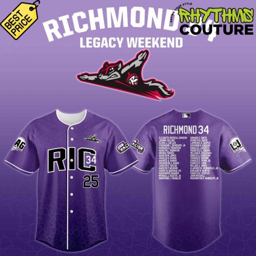 Richmond Flying Squirrels x Honoring the “Richmond 34” 2025 Special `
