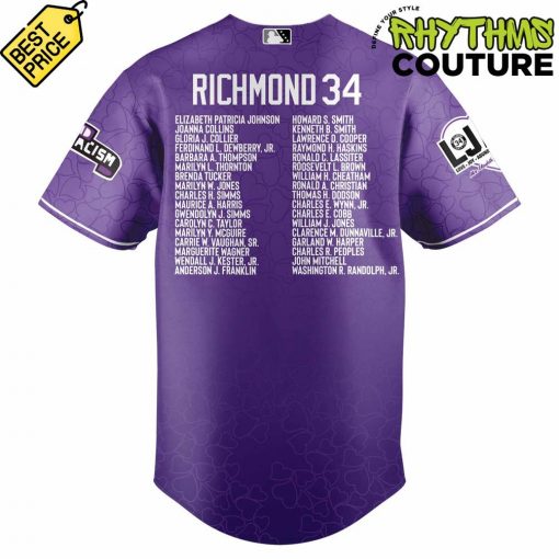 Richmond Flying Squirrels x Honoring the “Richmond 34” 2025 Special `