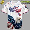 Rocket City Trash Pandas 4th of July USA Personalized Baseball Jersey