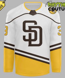 San Diego Padres Hockey Night Custom Jersey
