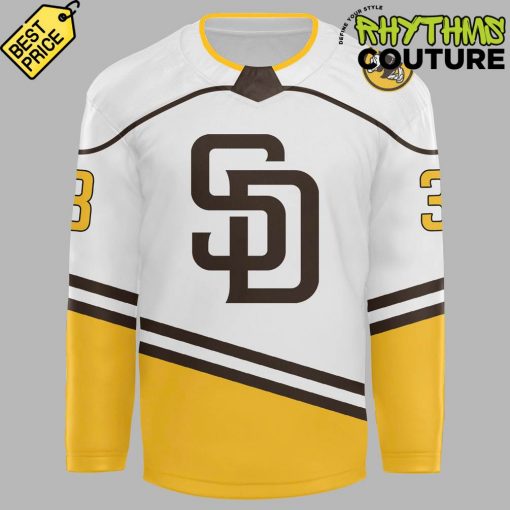 San Diego Padres Hockey Night Custom Jersey