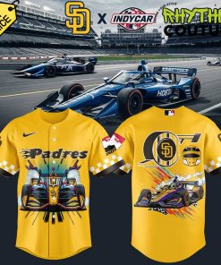 San Diego Padres x F1 IndyCar Special Baseball Jersey