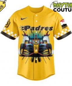 San Diego Padres x F1 IndyCar Special Baseball Jersey