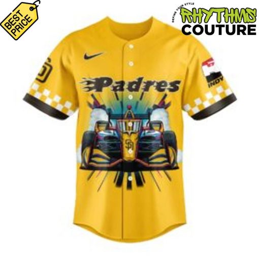 San Diego Padres x F1 IndyCar Special Baseball Jersey
