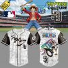 San Diego Padres x One Piece Straw Hat Luffy Special Baseball Jersey