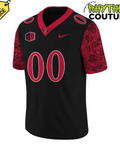 San Diego State Special New Custom Football Jersey – Black