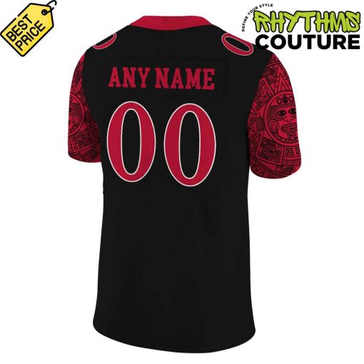 San Diego State Special New Custom Football Jersey – Black
