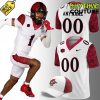 San Diego State Special New Custom Football Jersey – White