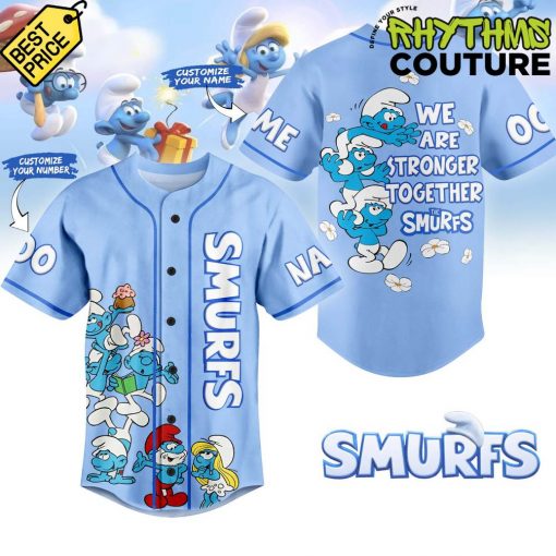 The Smurfs “Strong Together” Special Baseball Jersey