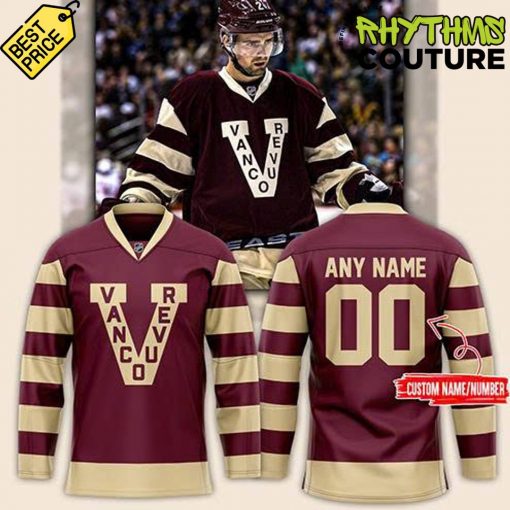 Vancouver Canucks Vancouver Millionaires 2014 Heritage Design Hockey Jersey
