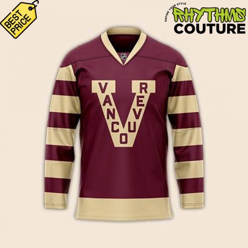 Vancouver Canucks Vancouver Millionaires 2014 Heritage Design Hockey Jersey