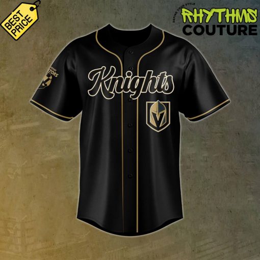 Vegas Golden Knights x Las Vegas Aviators Custom Baseball Jersey